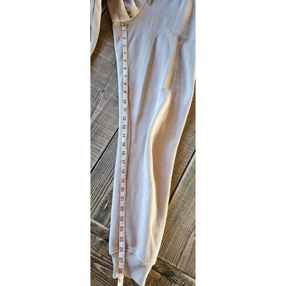 Victorias Secret Sweatpants Small Mauve Lace Up High Rise Jogger Pants Lounge - Picture 8 of 8